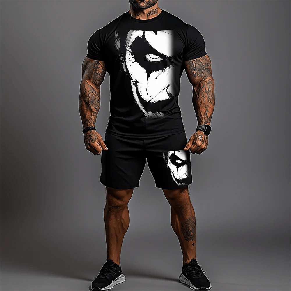 Спортен къс екип Dark Series - Fitness Drehi