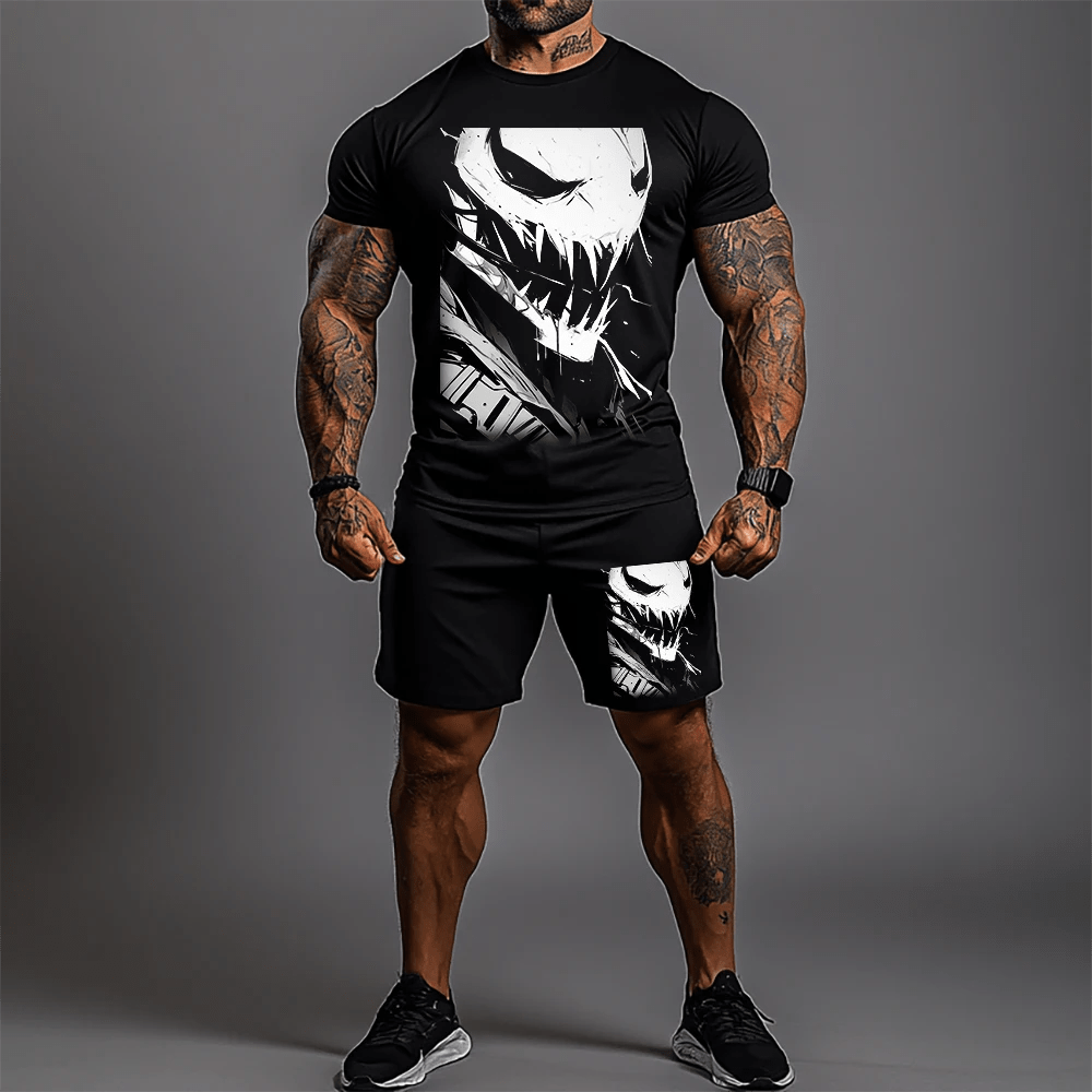 Спортен къс екип Dark Series 3 - Fitness Drehi