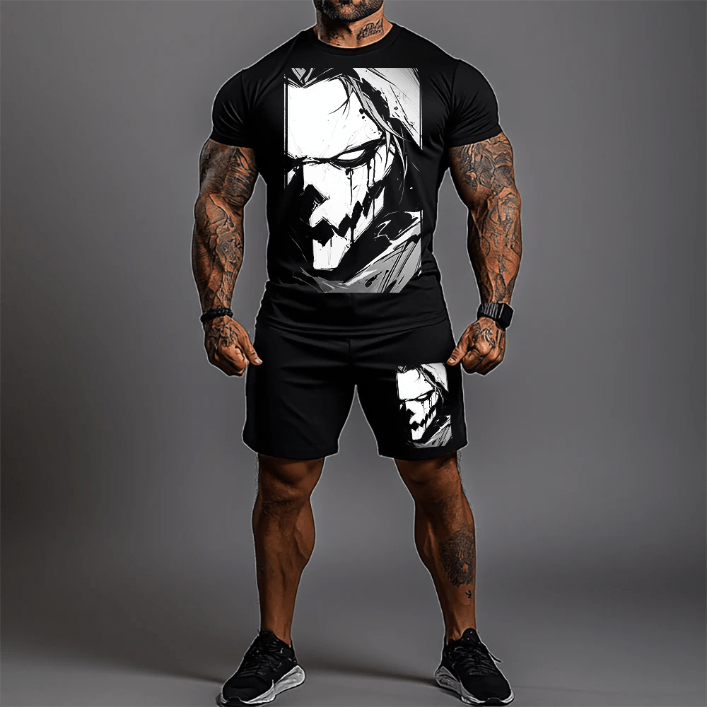 Спортен къс екип Dark Series 4 - Fitness Drehi