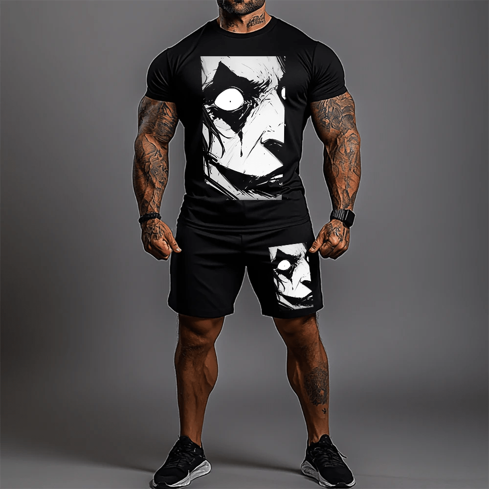 Спортен къс екип Dark Series 6 - Fitness Drehi