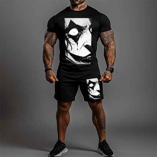 Спортен къс екип Dark Series 6 - Fitness Drehi