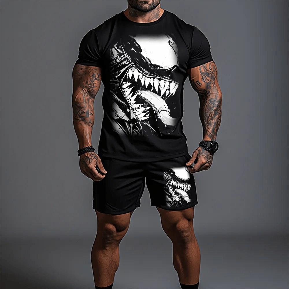 Спортен къс екип Dark Series 8 - Fitness Drehi