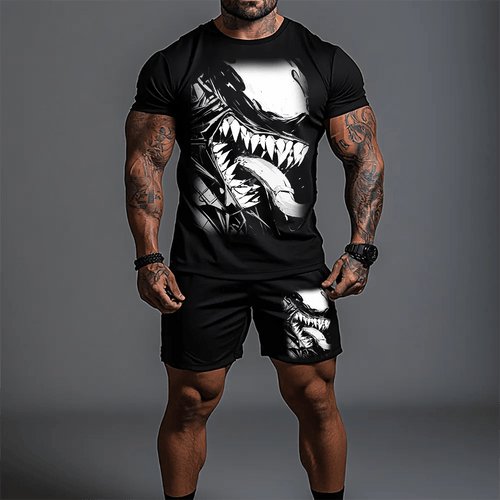 Спортен къс екип Dark Series 8 - Fitness Drehi