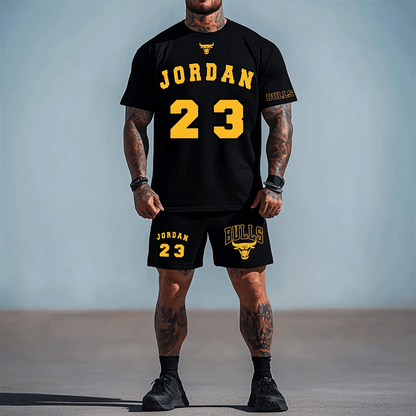 Спортен къс екип J23 Gold - Fitness Drehi