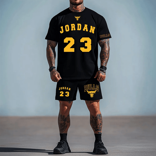 Спортен къс екип J23 Gold - Fitness Drehi