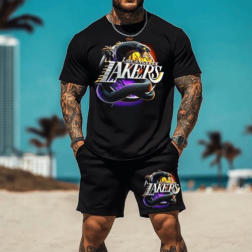 Спортен къс екип Lakers Mamba - Fitness Drehi