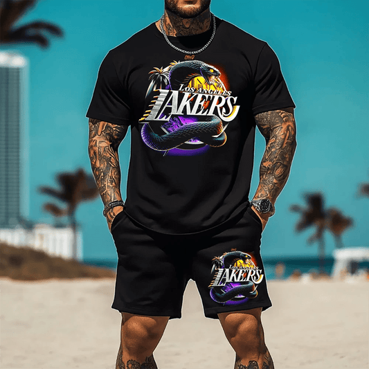 Спортен къс екип Lakers Mamba - Fitness Drehi