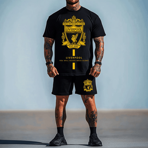 Спортен къс екип Liverpool Gold - Fitness Drehi