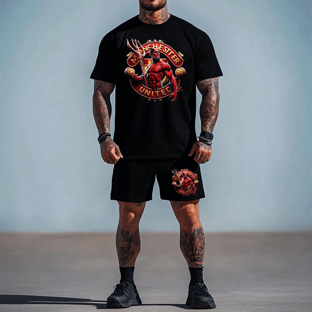 Спортен къс екип ManUntd - Fitness Drehi