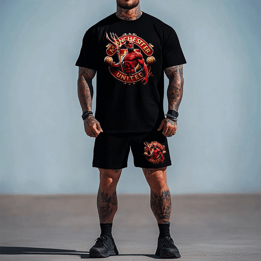 Спортен къс екип ManUntd - Fitness Drehi