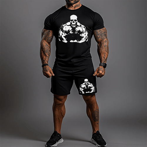 Спортен къс екип Sam Skull - Fitness Drehi