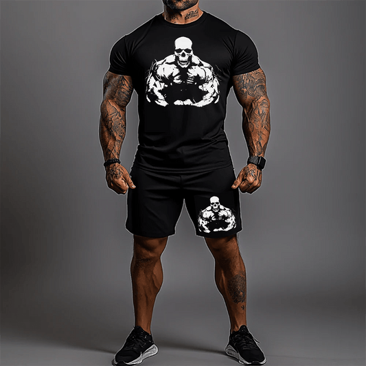 Спортен къс екип Sam Skull - Fitness Drehi