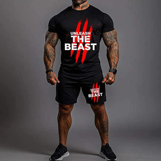 Спортен къс екип Unleash The Beast - Fitness Drehi