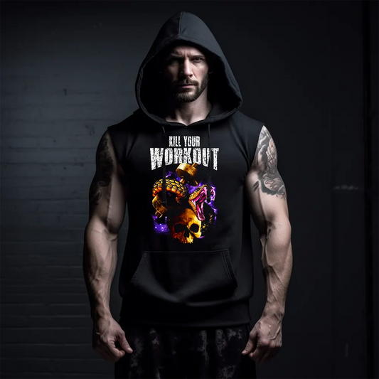 Суичър без ръкави Kill Your Workout