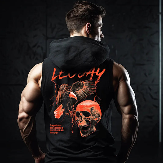 Суичър без ръкави LegDay