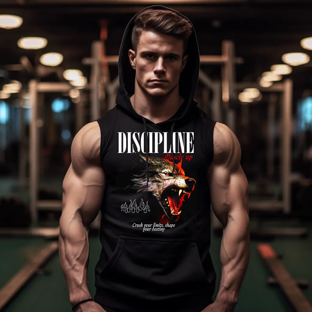 Суичър без ръкави Discipline