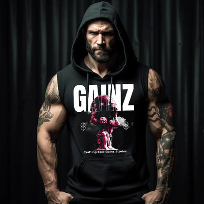 Суичър без ръкави Gainz