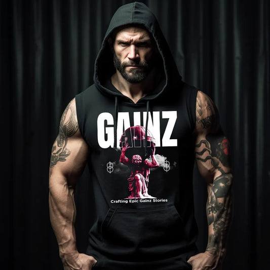 Суичър без ръкави Gainz