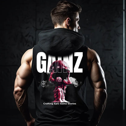 Суичър без ръкави Gainz