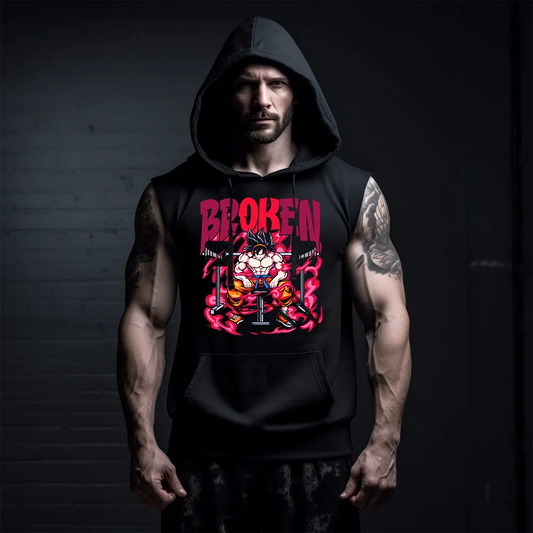 Суичър без ръкави Broken