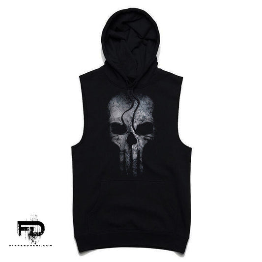Суичър без ръкави Ghost Skull