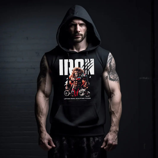 Суичър без ръкави Iron Lion