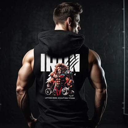 Суичър без ръкави Iron Lion