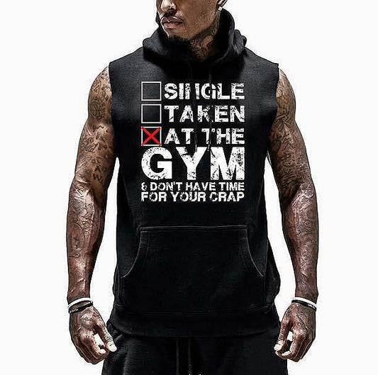 Суичър без ръкави At The Gym