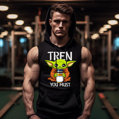 Суичър без ръкави Tren you Must