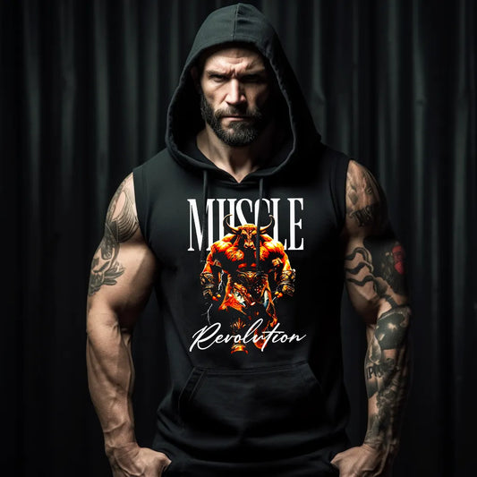 Суичър без ръкави Muscle Revolution