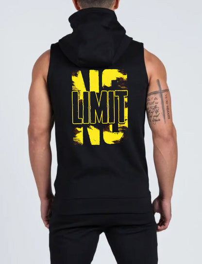 Суичър без ръкави с цип NO LIMIT
