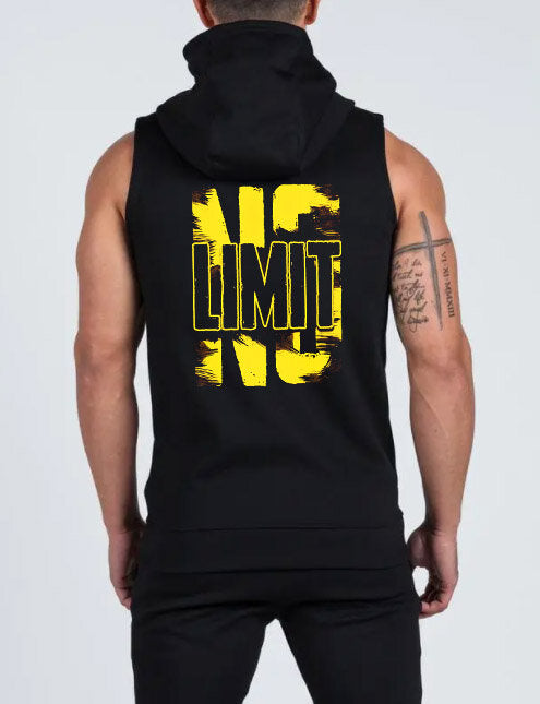 Суичър без ръкави с цип NO LIMIT