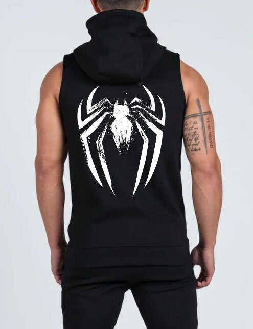 Суичър без ръкави с цип SPIDER