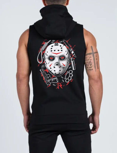 Суичър без ръкави с цип JASON