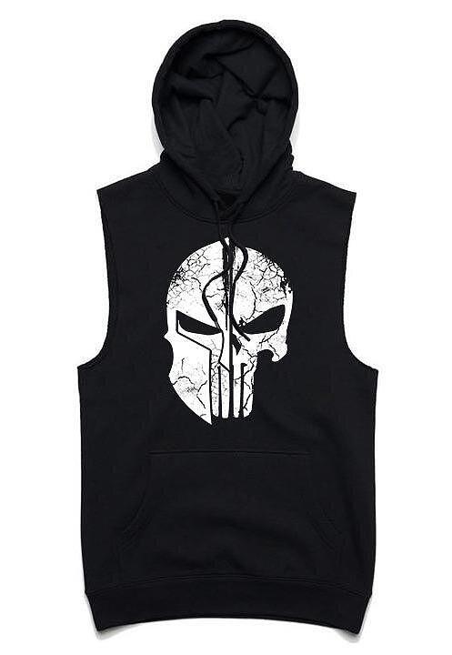 Суичър без ръкави Spartan Skull