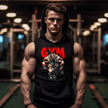 Суичър без ръкави Gym Rhino
