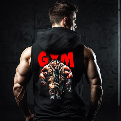 Суичър без ръкави Gym Rhino