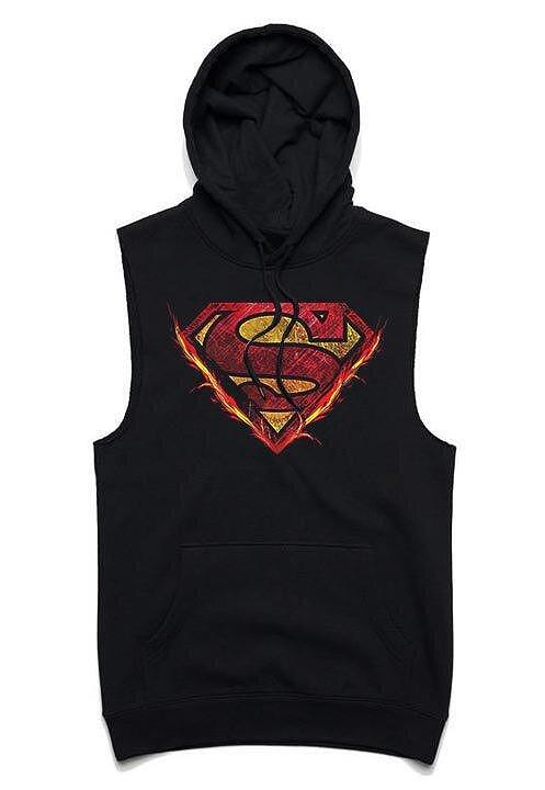 Суичър без ръкави Superman Fire