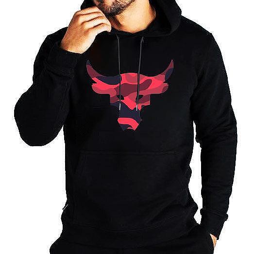 Суичър Red Camo Bull