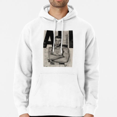 Суичър ALI New White - Fitness Drehi