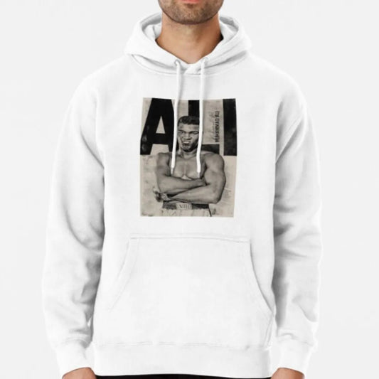 Суичър ALI New White - Fitness Drehi