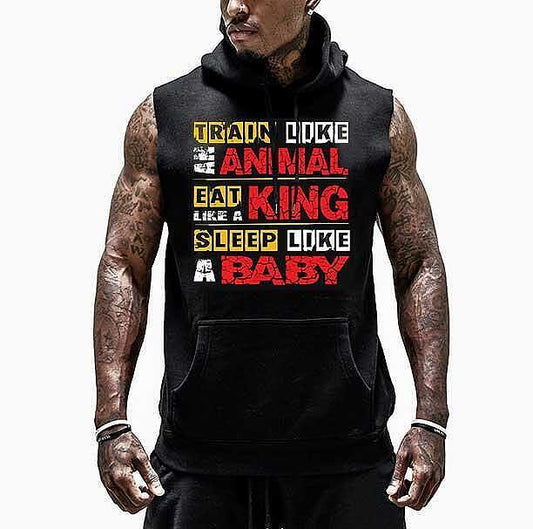 Суичър без ръкави Animal King Baby - Fitness Drehi