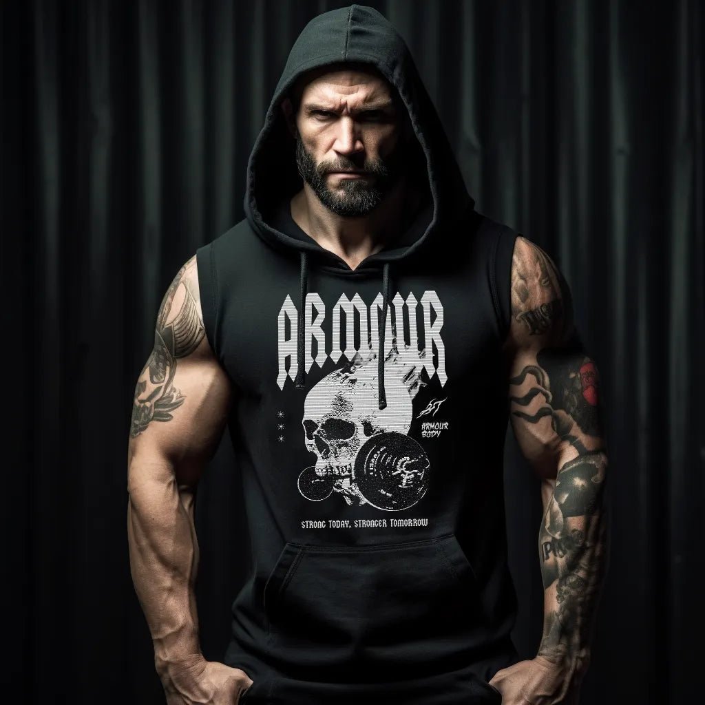 Суичър без ръкави Armour - Fitness Drehi