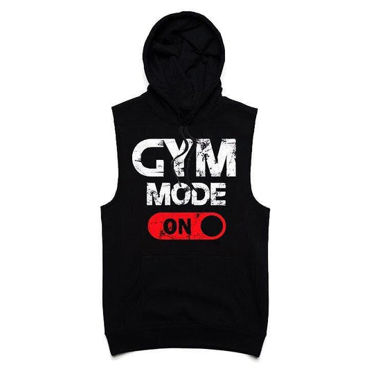 Суичър без ръкави Gym Mode ON - Fitness Drehi