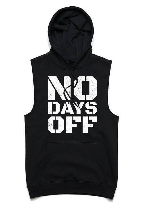 Суичър без ръкави No Days OFF - Fitness Drehi