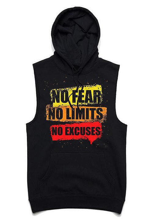 Суичър без ръкави No Fear - Fitness Drehi