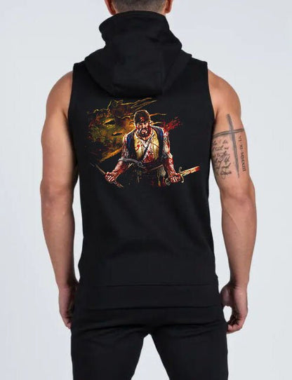 Суичър без ръкави с цип Български Хайдутин - Fitness Drehi