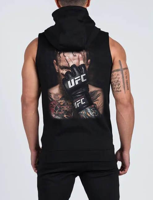 Суичър без ръкави с цип Conor UFC - Fitness Drehi