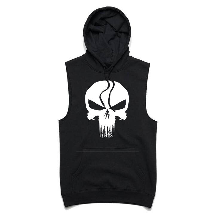 Суичър без ръкави The Punisher New - Fitness Drehi