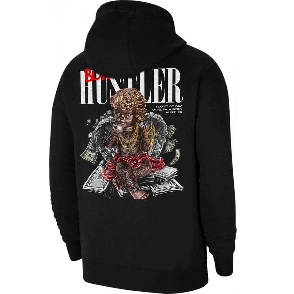 Суичър Born Hustler - Fitness Drehi